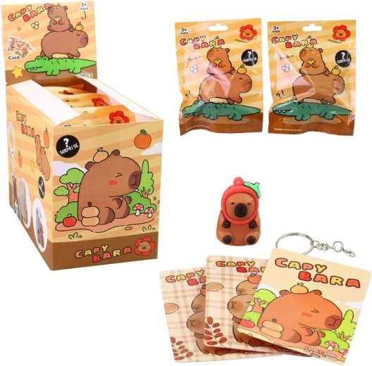 Capybara-Anhänger – niedlicher Schlüsselanhänger