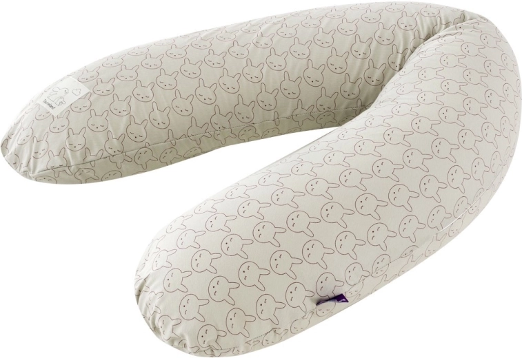 Träumeland elastisches Stillkissen Kuschelhase Grün