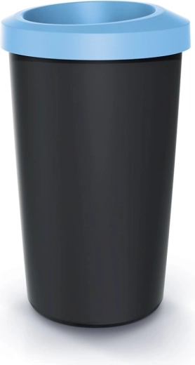 Abfalleimer Compacta R Drop 45 l ohne Deckel, hellblau