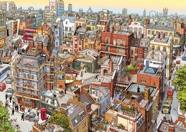 Puzzle Sherlock 2000 Teile von HEYE