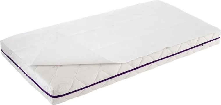 Träumeland wasserdichte Flanell-Unterlage fürs Babybett 40 × 50 cm