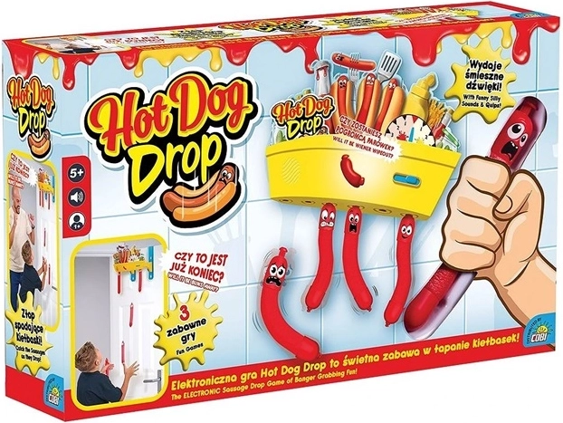COBI Hot Dog Drop – Reaktionsspiel mit fallenden Würstchen