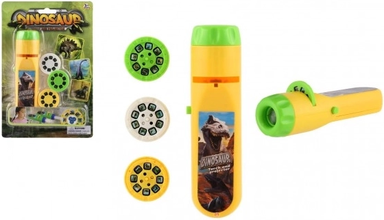 Kinderprojektor Dinosaurier 13 cm mit Lichtprojektion