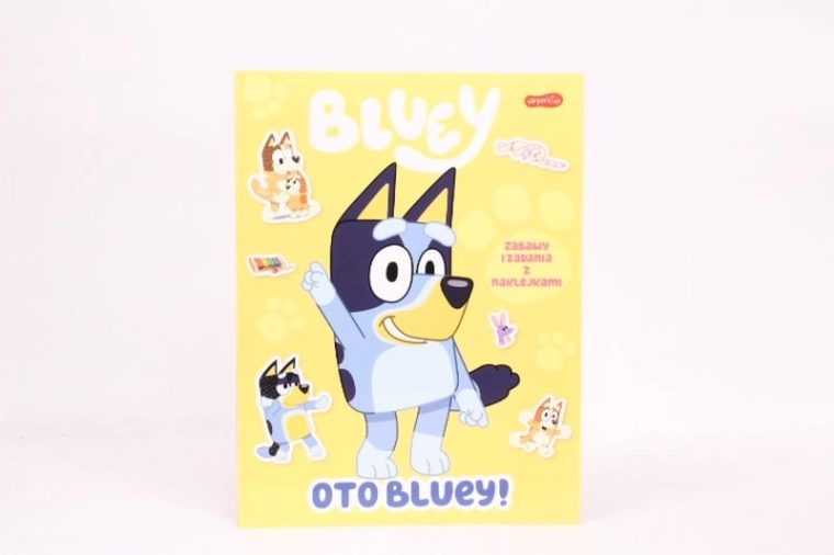Bluey: Spaß und Aufgaben mit Stickern