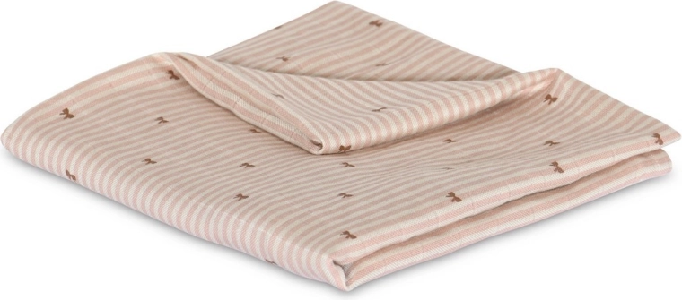 NuuRoo Valentin Musselintuch aus Bambus stripe bow
