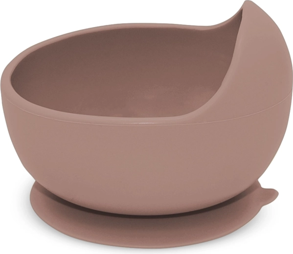 Petite&Mars Silikonschüssel mit Saugnapf take&match velvet latte 6m+
