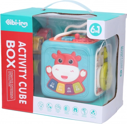 Interaktiver Würfel 13×12,5×15,5 cm