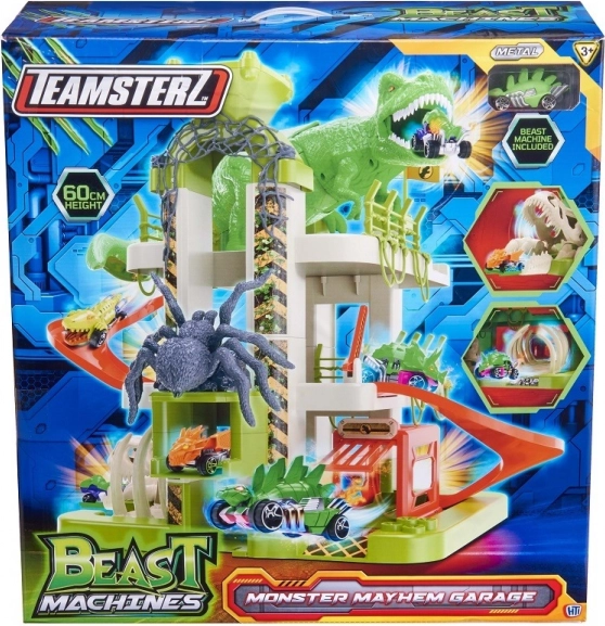 Teamsterz Garage Monster Mayhem mit Dino-Falle