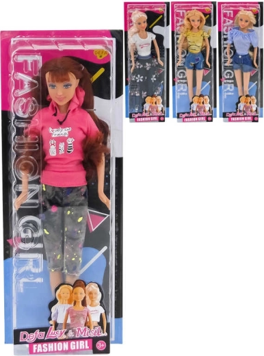 Defa Lucy Puppe 29 cm in modischer Kleidung – 1 Stück