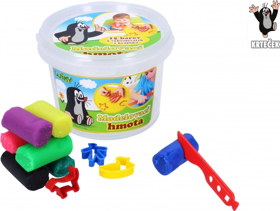 Knetmasse-Set Maulwurf 300 g