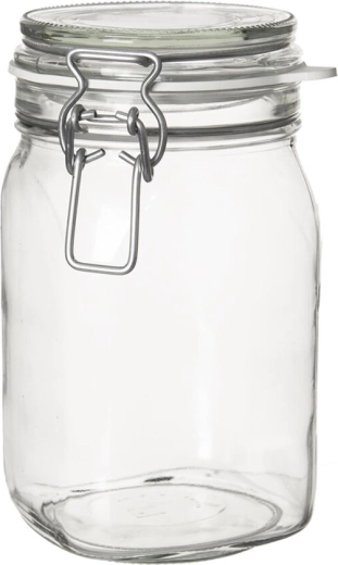 Glasdose mit Clipverschluss Gothika 1,05 l