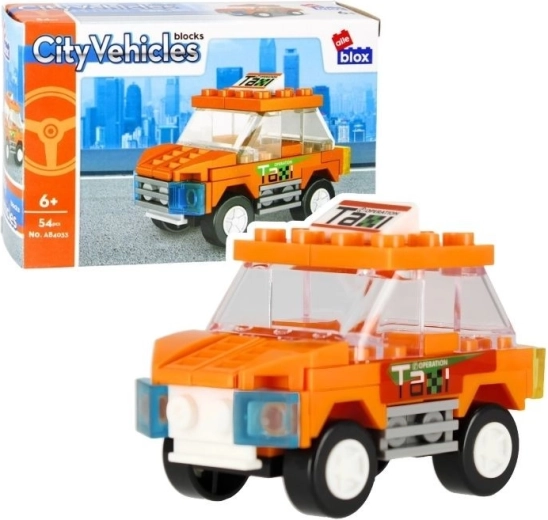 Alleblox City Taxi-Bausatz – 1 Stück