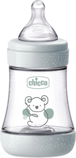 Chicco Antikolik-Babyflasche Perfect5 150 ml neutral, langsamer Fluss 0m+