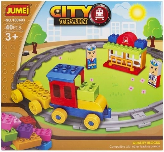 Jumei City Züglein – Baukasten 40 Teile - 1 Stück