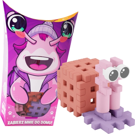 Bausteinset MINI WAFFLE Pocket Pets – Schnecke