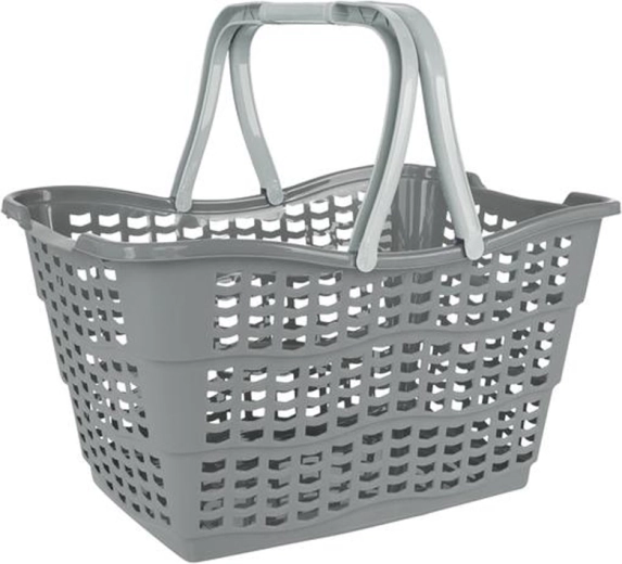 Einkaufskorb 15 l, Nordisch Grau
