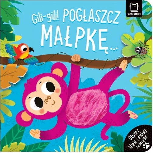 Gili-gili! Streichel das Äffchen – interaktives Tastbuch für die Kleinsten