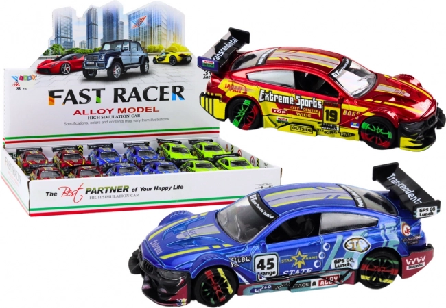 Metall-Sportwagen im Maßstab 1:36