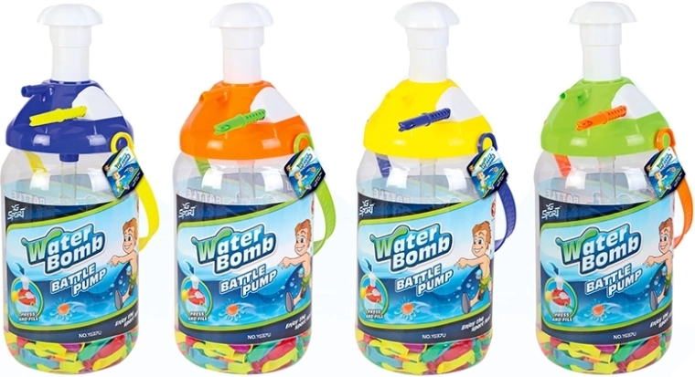 Wasserbomben mit Pumpe 500 Stk.