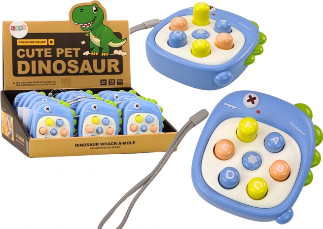 Spiel Whack-a-Mole Dinosaurier Blau