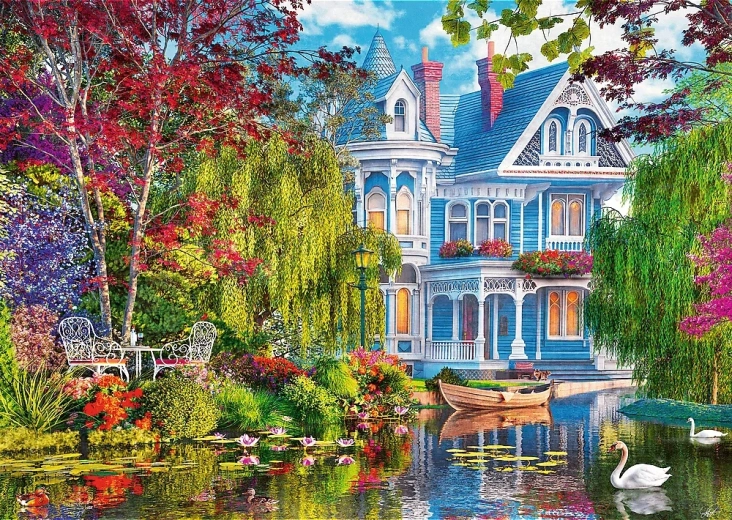 Puzzle Haus am See 2000 Teile TREFL