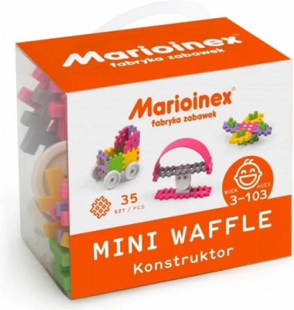 Bauset Mini Waffle 35 Stk für Mädchen