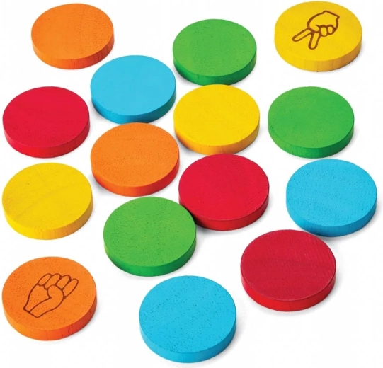 PlanToys Mini-Memo-Spiel Stein, Schere, Papier