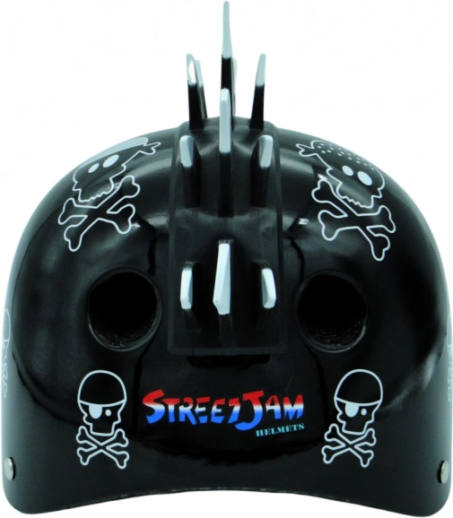 Helm Piraten Schwarz