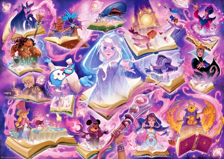 Ravensburger Puzzle Disney Lorcana Glimmers of the Realm: Amethyst 1000 Teile