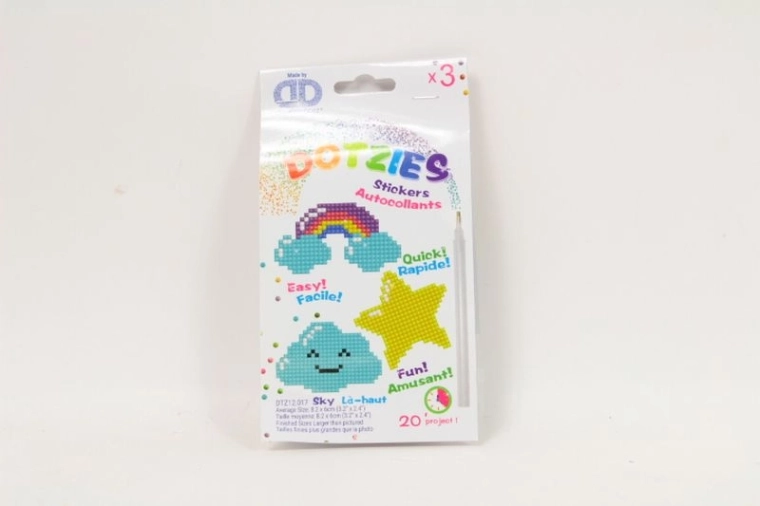 Diamond Dotz Set Sticker für Diamantmalerei Sky (3 Stück)