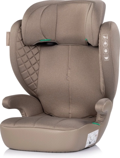 Chipolino Cyber i-Size Autositz 100–150 cm beige