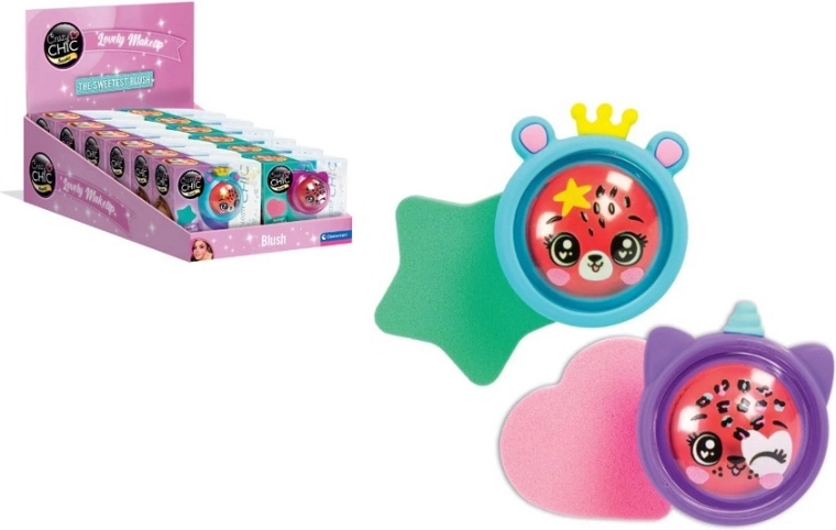 Crazy Chic Creme-Rouge mit Schwämmchen