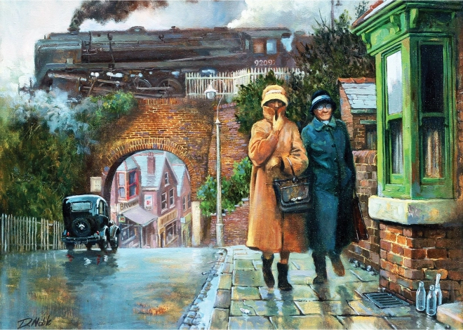 Puzzle Fast Zuhause 1000 Teile