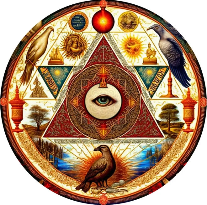 Holzpuzzle Auge des Universums XL – 505 Teile von Wooden City