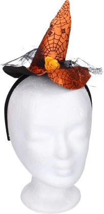 Karneval-Stirnband mit Hexenverzierung