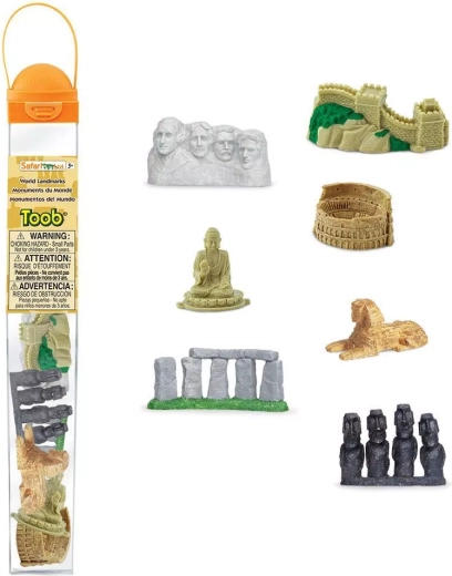 Safari Ltd. TOOBS Tube – Bedeutende Sehenswürdigkeiten der Welt