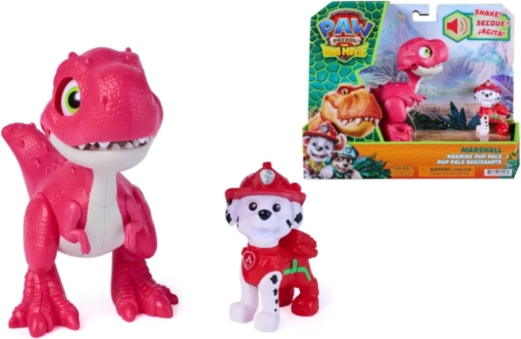 Spin Master PAW Patrol Figur: Marshall mit Dino-Accessoire
