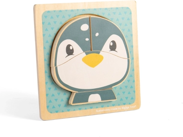 Holz-Puzzle Pinguin Bigjigs Toys