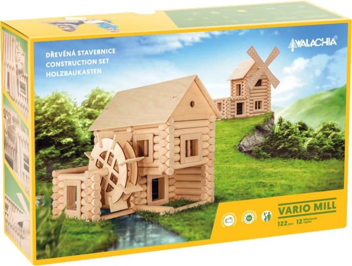 Walachia Holzbausatz Vario Mill (122 Teile)