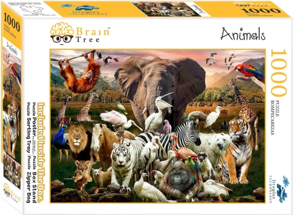 Puzzle Tiere 1000 Teile