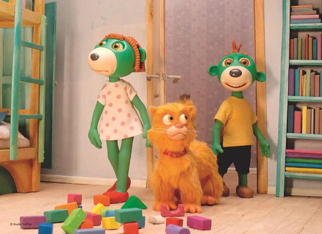 Puzzle Treflíci mit Kätzchen 20 Teile