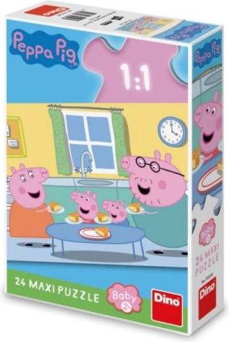 Puzzle Peppa Pig Mittagessen 24 Maxi-Teile