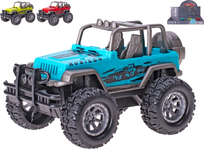 Geländewagen mit Rückziehmotor 13 cm