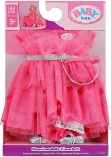 BABY born Prinzessinnenkleid für Puppe 43 cm