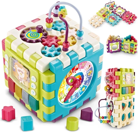 Lernwürfel mit Melodien Ricokids 10in1