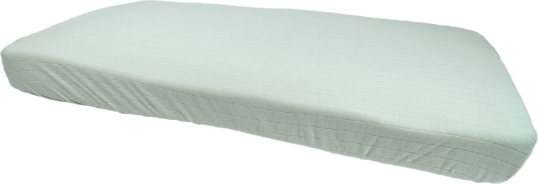 Lodger Slumber Solid Spannbettlaken fürs Kinderbett 60 × 120 cm Peppermint