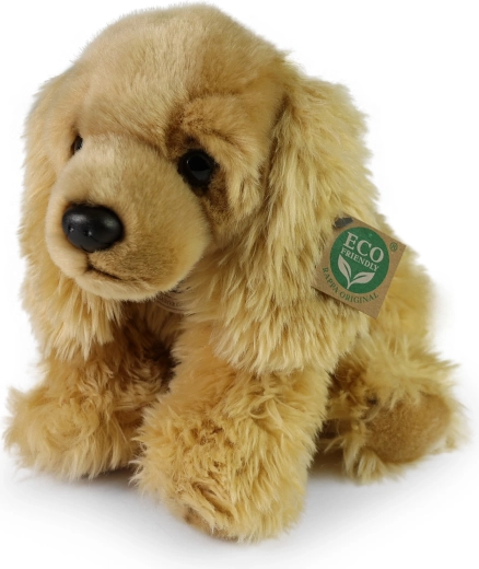 Rappa Plüschhund Cockerspaniel sitzend, umweltfreundlich, 30 cm