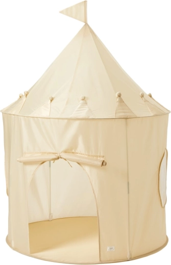 3 Sprouts Kinderzelt aus recyceltem Polyester, beige