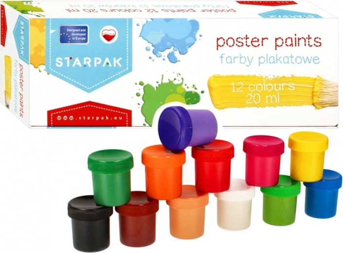 Farbset 12 Stk. (20 ml) – 1 Set