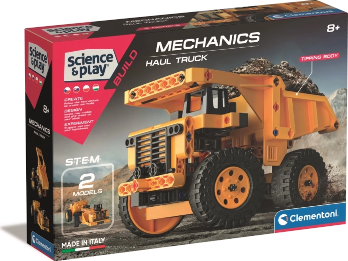 Clementoni Science & Play mechanisches Labor: Bergbaufahrzeug